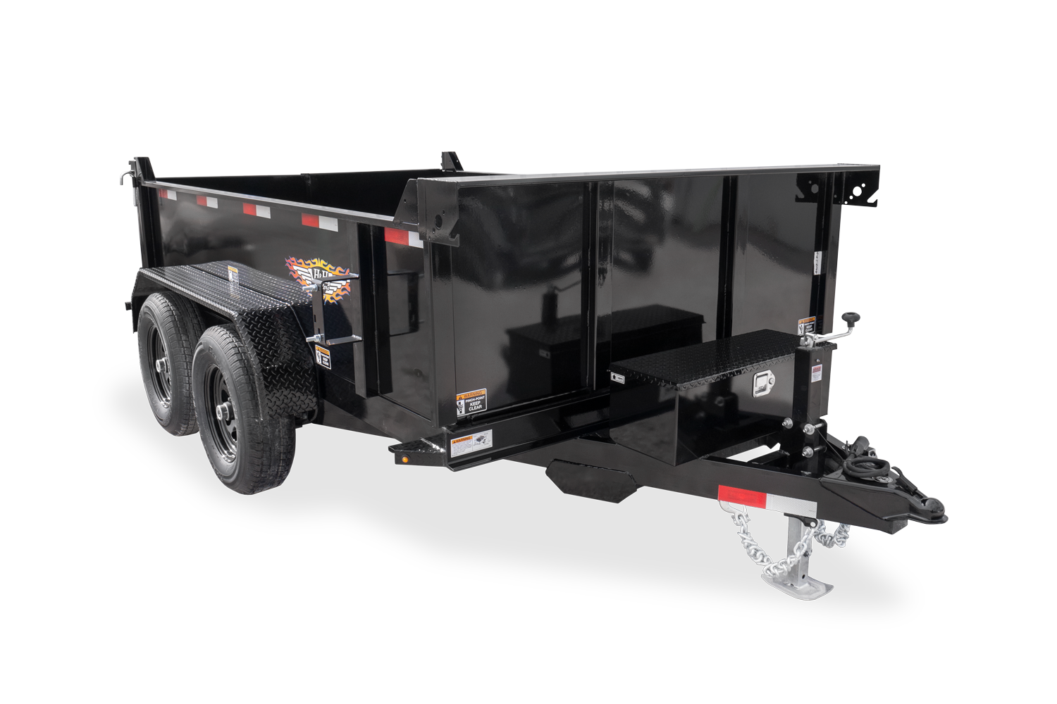 Utility Dump Trailer 7030 Payload 76 x12'