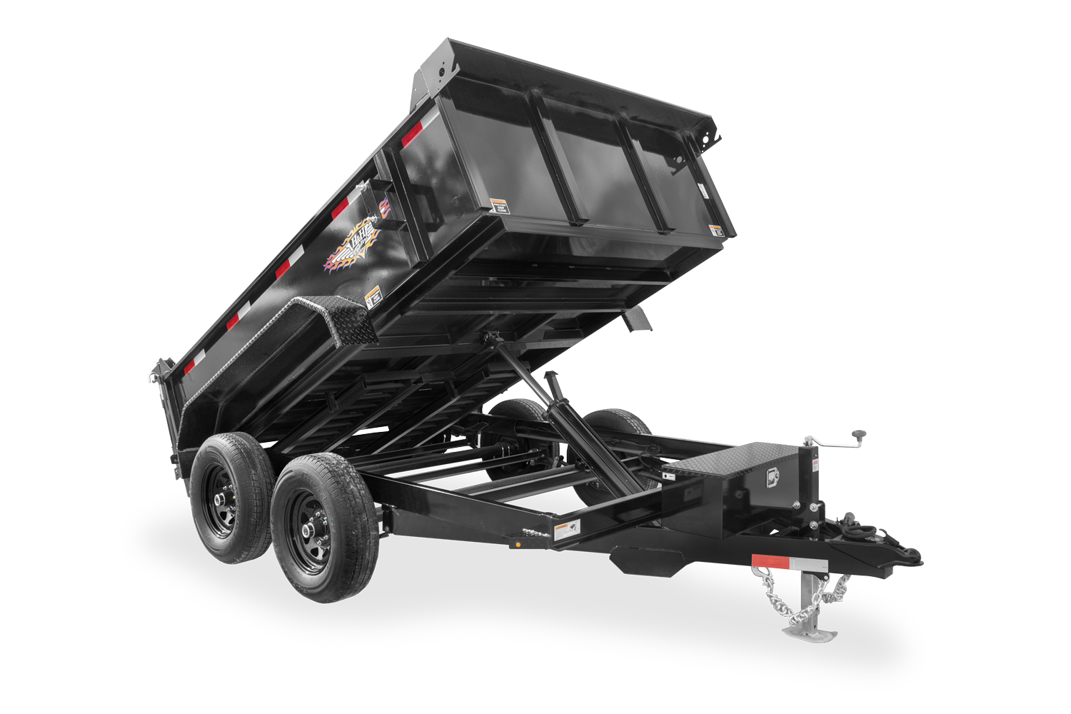 Utility Dump Trailer 7030 Payload 76 x12'
