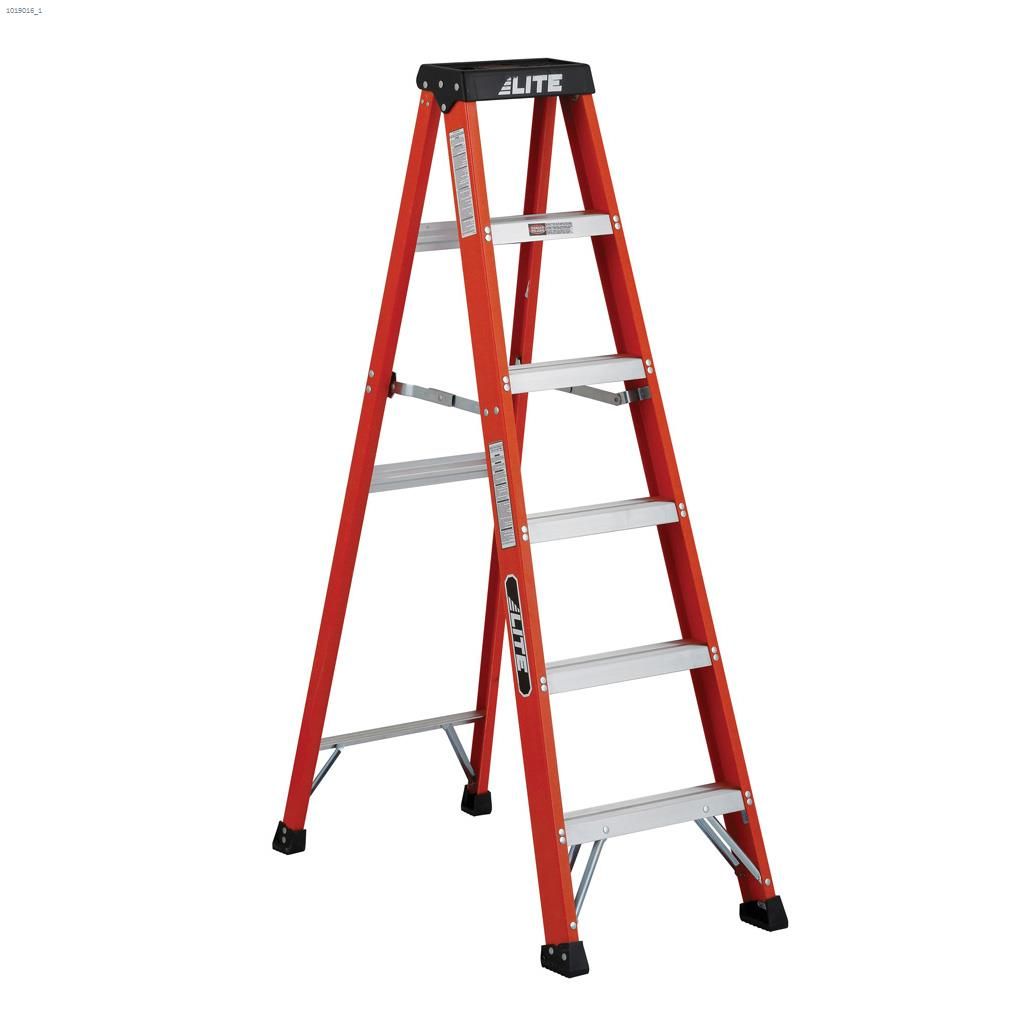 Ladder Step Fiberglass / Wood 6'