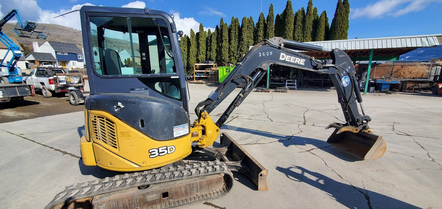 John Deere 35D Excavator (SOLD)