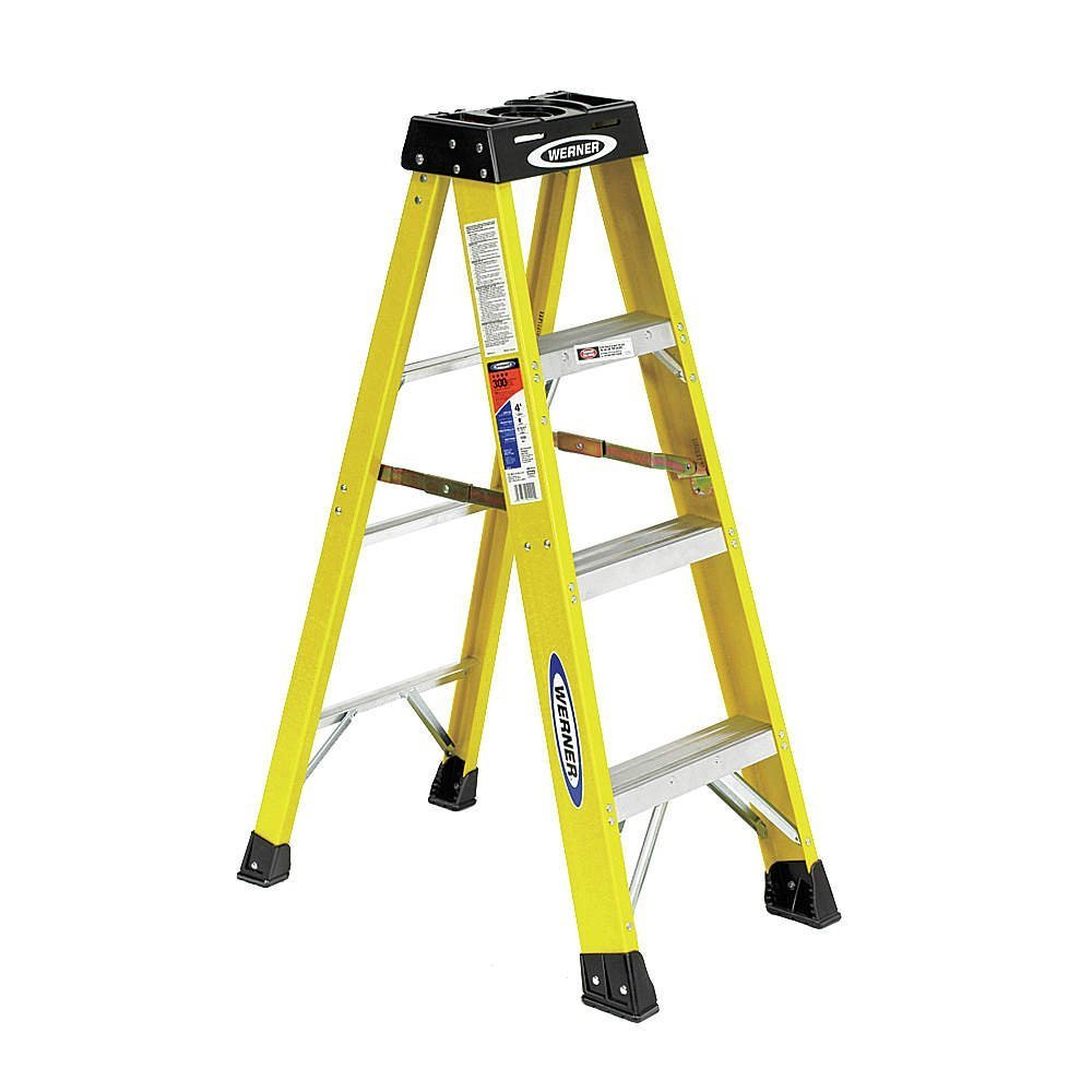 Ladder Step Fiberglass / Wood 5'