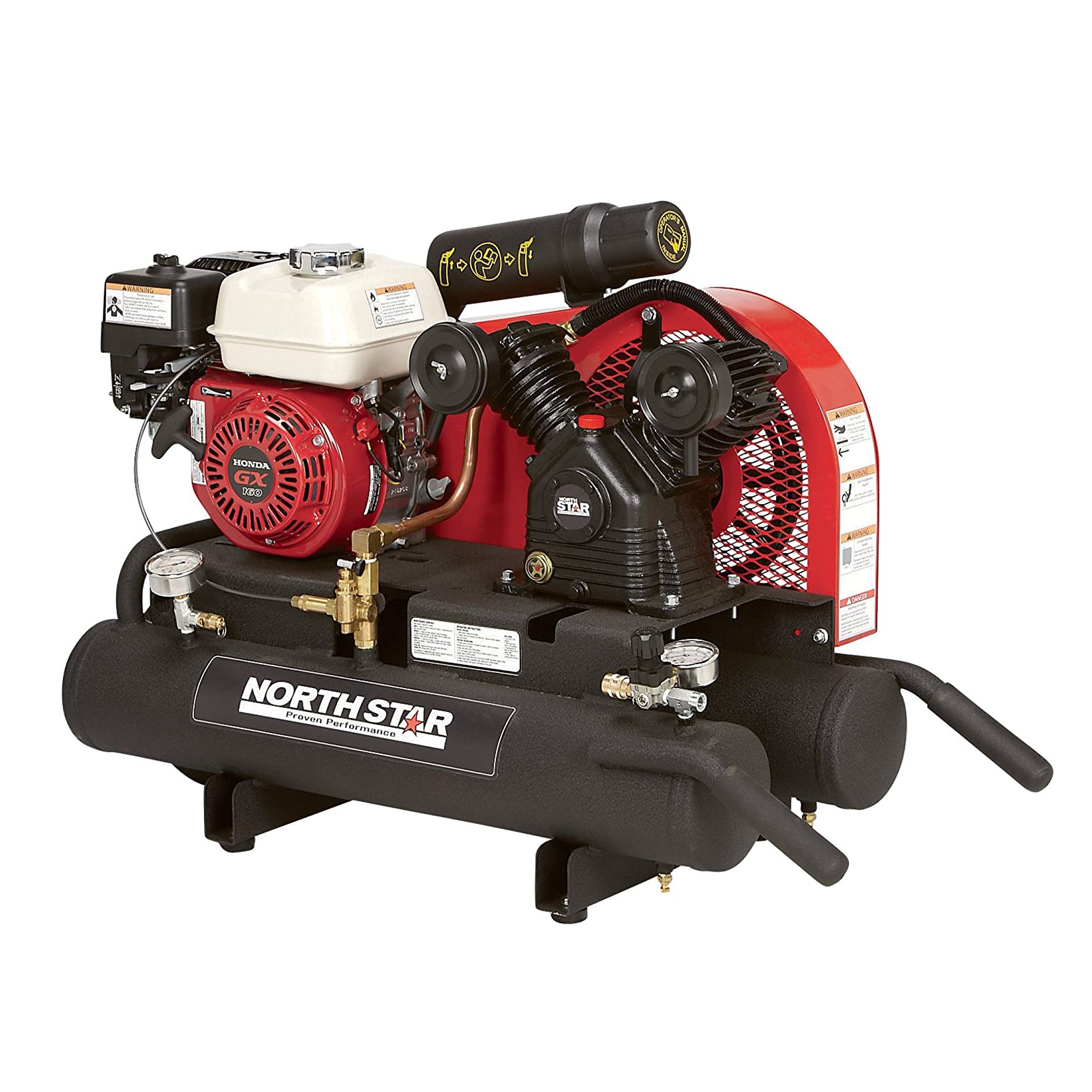 Air Compressor 12 Cfm 8 Gal Gas