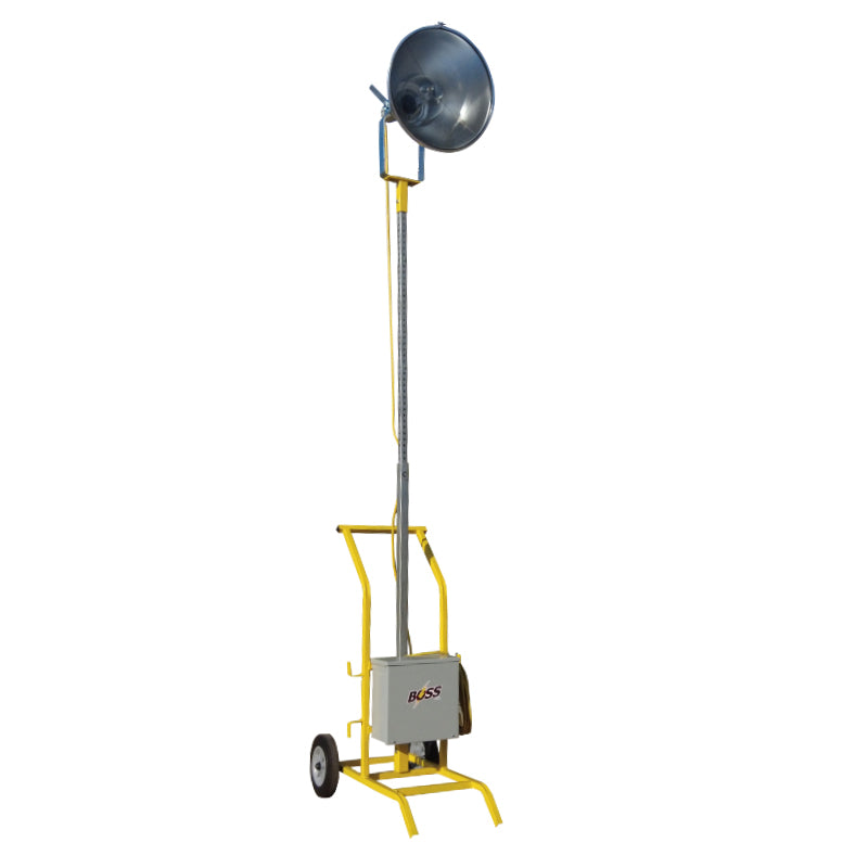 Light Portable Telescopic Stand W/Wheels 1000 Watt Metal Halide