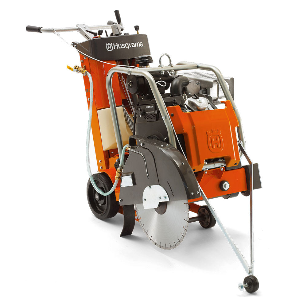 Concrete Asphalt Saw W/Water Self Propelled Gas 16"- 18"