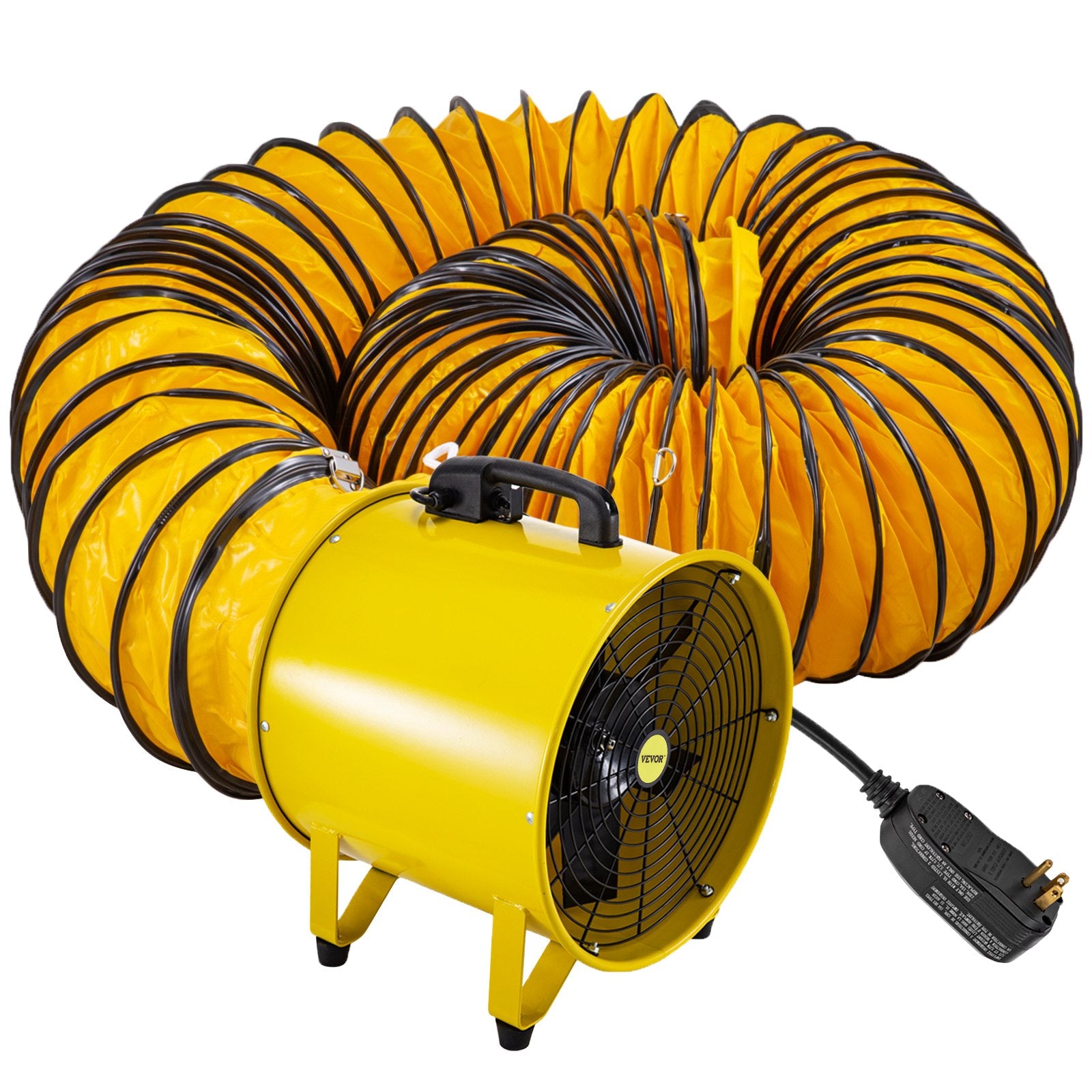 Fan Ventilating 8" W/ 15' Duct in Cannister