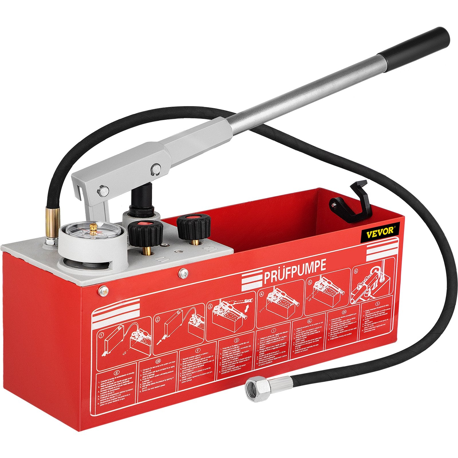 Pump Hydrostatic Hand Test