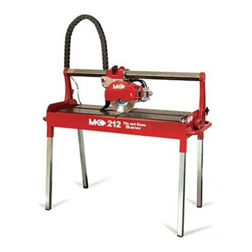 Tile Saw Rail Wet W / Stand 10 ''
